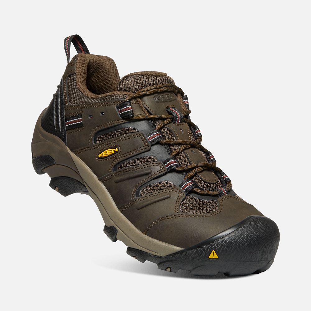 Keen Werkschoenen Heren Bruin - Lansing Laag (Steel Toe) - 51302-VFIG